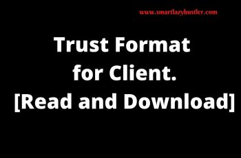 Updated Trust Format for Client 2025 [Sample Messages]
