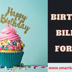 Birthday Billing Format for Yahoo 2025