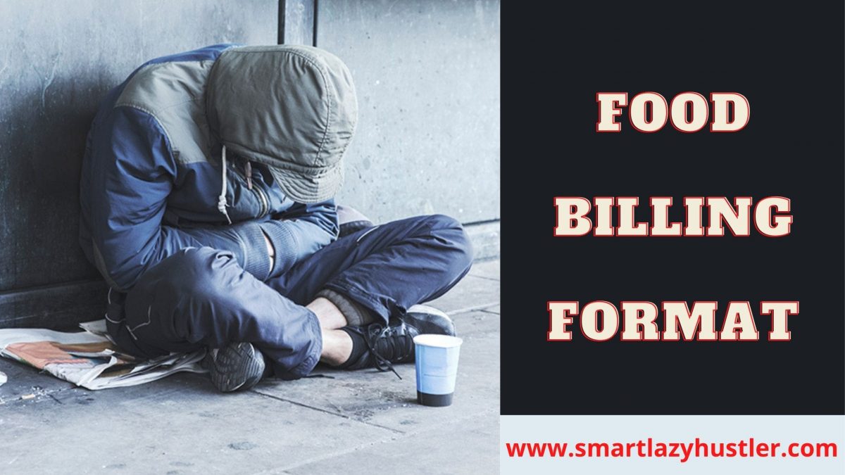 food billing format for clients